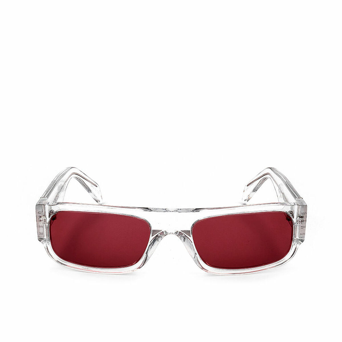 Gafas de Sol Hombre Retrosuperfuture Smile Crystal Bordeaux ø 54 mm Transparente